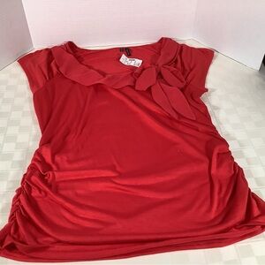 New women’s red top by Maurice’s